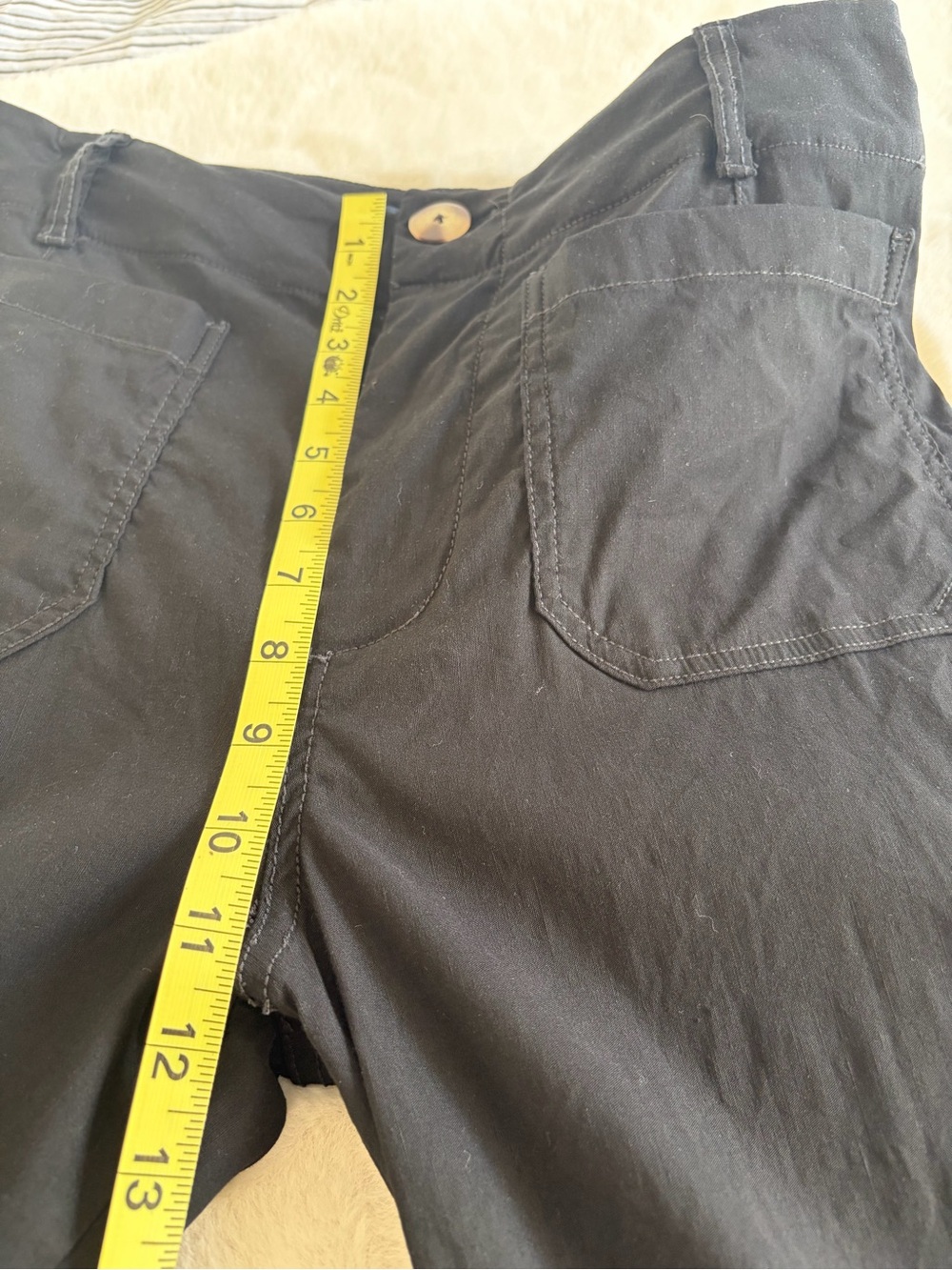 Maeve The Colette Black Wide-Leg Pants | 28P - Picture 11 of 12